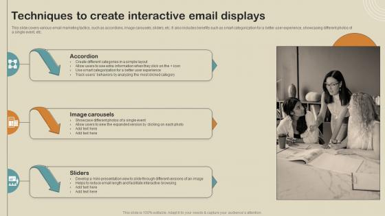 Techniques To Create Interactive Email Displays Boost Customer Engagement MKT SS