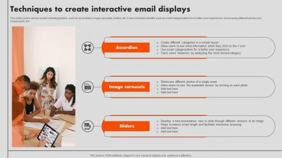 Techniques To Create Interactive Email Displays Interactive Marketing