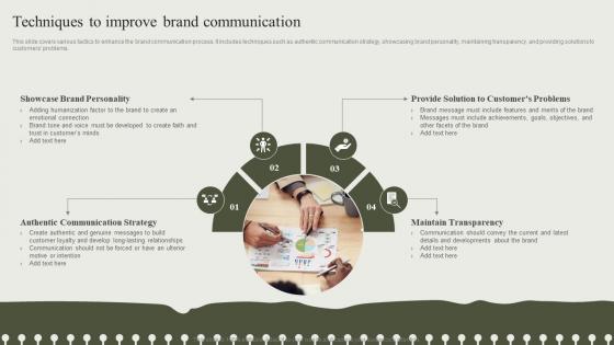 Techniques To Improve Brand Communication Developing An Effective Communication Strategy