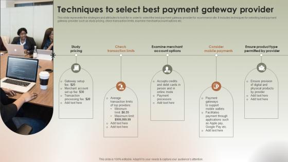 Techniques To Select Best Payment Gateway Provider Implementing Ecommerce Management
