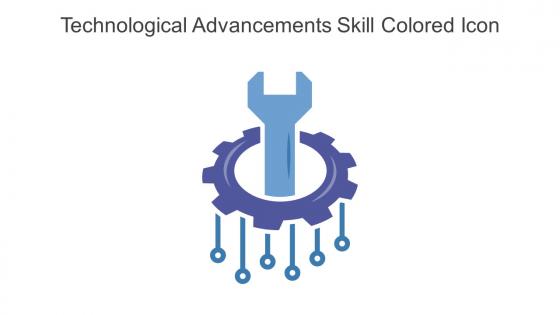 Technological Advancements Skill Colored Icon In Powerpoint Pptx Png And Editable Eps Format