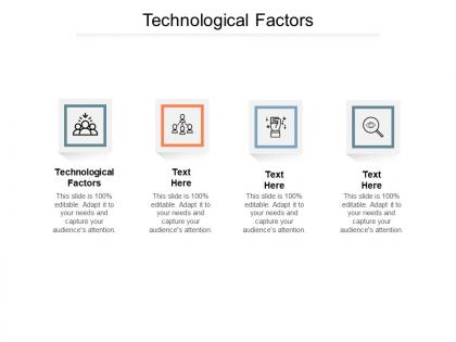 Technological factors ppt powerpoint presentation ideas clipart cpb