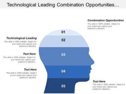 Technological leading combination opportunities entering industry forces model