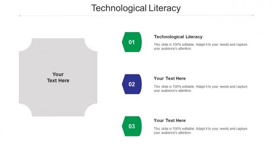 Technological literacy ppt powerpoint presentation outline format ideas cpb
