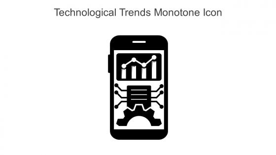 Technological Trends Monotone Icon In Powerpoint Pptx Png And Editable Eps Format