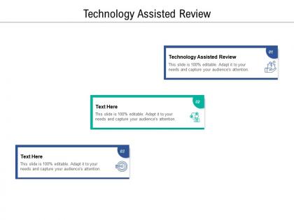 Technology assisted review ppt powerpoint presentation model shapes cpb
