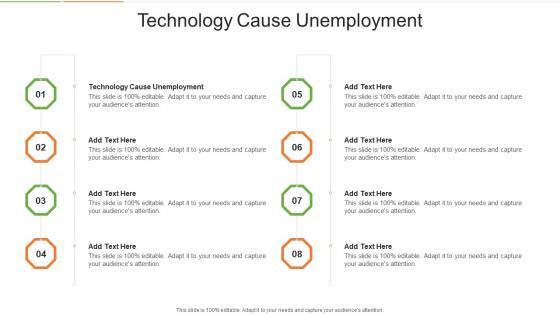 Technology Cause Unemployment In Powerpoint And Google Slides Cpb