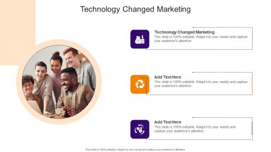 Technology Changed Marketing In Powerpoint And Google Slides Cpb