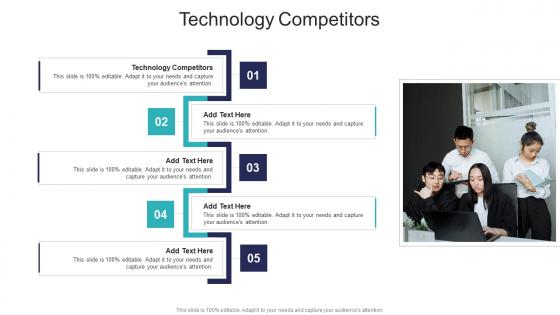 Technology Competitors In Powerpoint And Google Slides Cpb