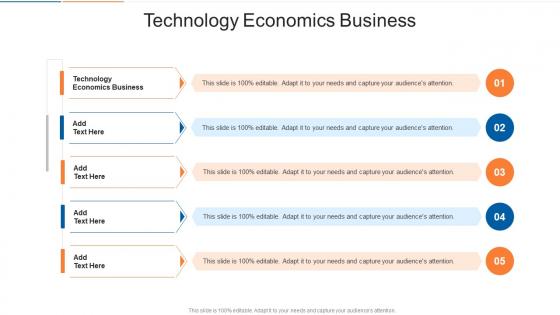 Technology Economics Business In Powerpoint And Google Slides Cpb