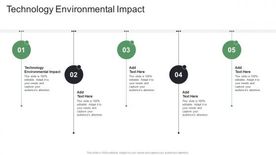 Technology Environmental Impact In Powerpoint And Google Slides Cpb