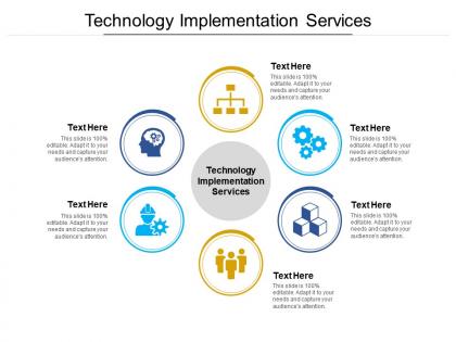 Technology implementation services ppt powerpoint presentation show images cpb