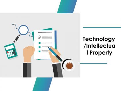 Technology intellectual property ppt professional shapes