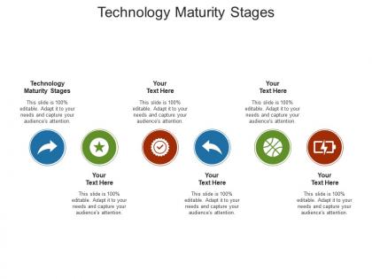 Technology maturity stages ppt powerpoint presentation styles master slide cpb