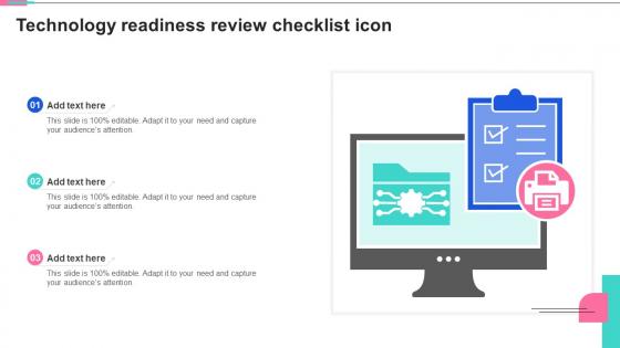 Technology Readiness Review Checklist Icon
