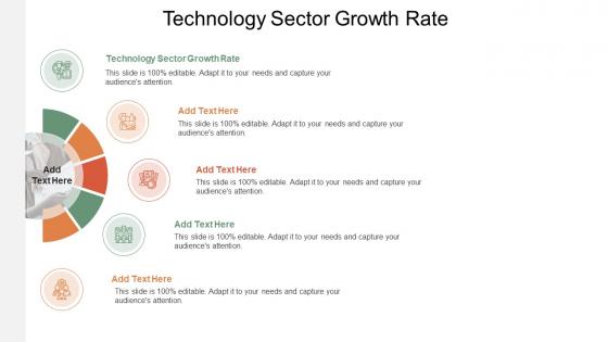 Technology Sector Growth Rate In Powerpoint And Google Slides Cpb