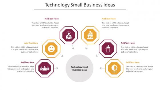 Technology Small Business Ideas Ppt Powerpoint Presentation Guide Cpb