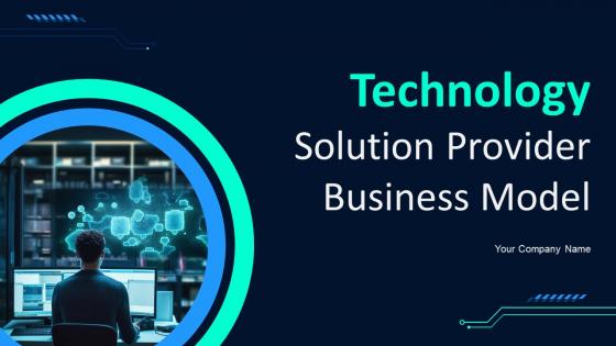 Technology Solution Provider Business Model Powerpoint Ppt Template Bundles BMC V