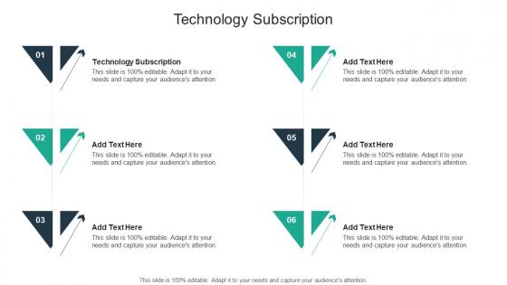 Technology Subscription In Powerpoint And Google Slides Cpb