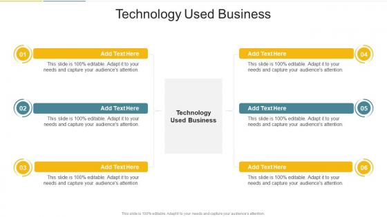 Technology Used Business In Powerpoint And Google Slides Cpb