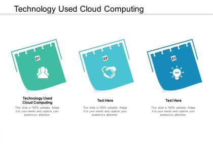 Technology used cloud computing ppt powerpoint presentation slides files cpb