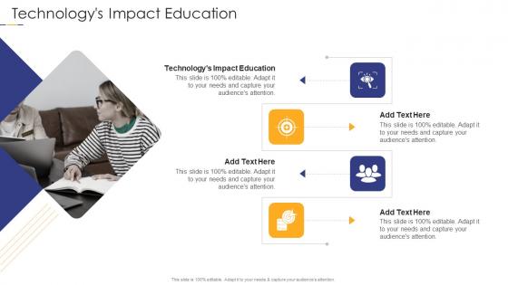 Technologys Impact Education In Powerpoint And Google Slides Cpb