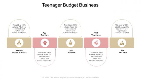 Teenager Budget Business In Powerpoint And Google Slides Cpb