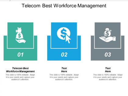 Telecom best workforce management ppt powerpoint presentation infographics images cpb