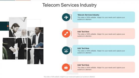 Telecom Services Industry In Powerpoint And Google Slides Cpb