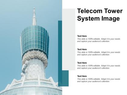 Telecom tower system image