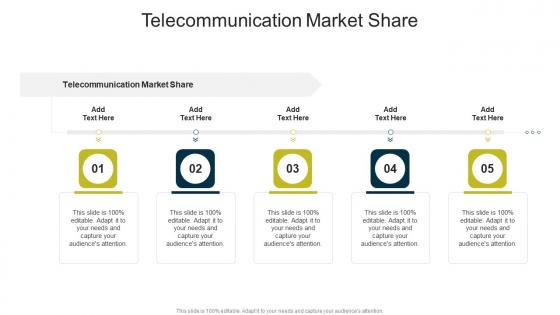 Telecommunication Market Share In Powerpoint And Google Slides Cpb
