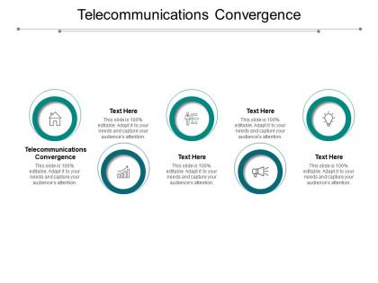 Telecommunications convergence ppt powerpoint presentation layouts background cpb