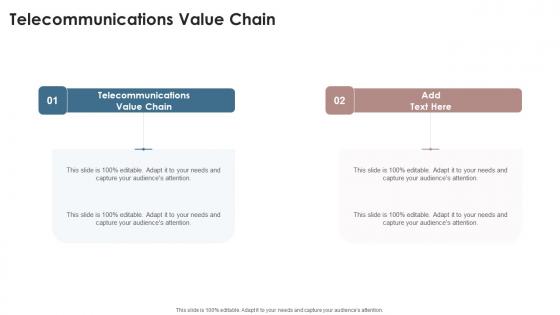 Telecommunications Value Chain In Powerpoint And Google Slides Cpb