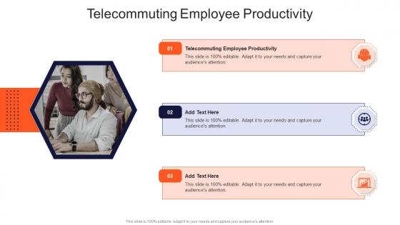 Telecommuting Employee Productivity In Powerpoint And Google Slides Cpb