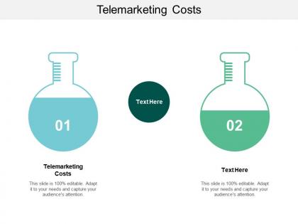 Telemarketing costs ppt powerpoint presentation visual aids professional cpb