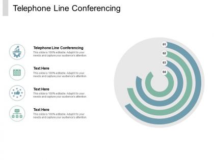Telephone line conferencing ppt powerpoint presentation infographic template show cpb