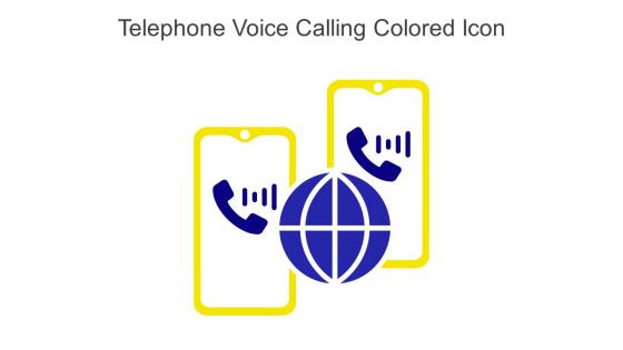 Telephone Voice Calling Colored Icon In Powerpoint Pptx Png And Editable Eps Format