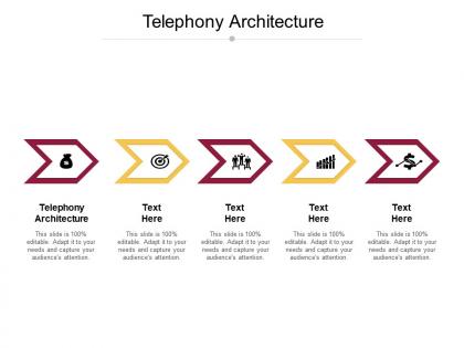 Telephony architecture ppt powerpoint presentation show example cpb