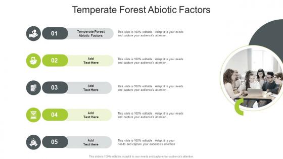 Temperate Forest Abiotic Factors In Powerpoint And Google Slides Cpb