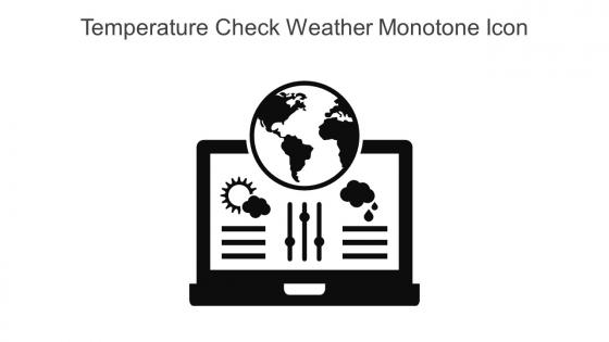 Temperature Check Weather Monotone Icon In Powerpoint Pptx Png And Editable Eps Format