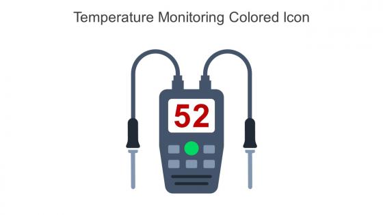 Temperature Monitoring Colored Icon In Powerpoint Pptx Png And Editable Eps Format