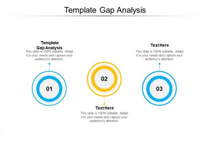 Template gap analysis ppt powerpoint presentation summary background images cpb