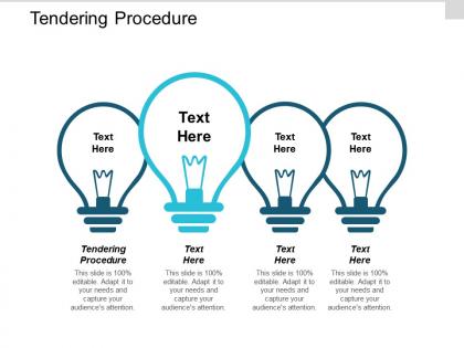 Tendering procedure ppt powerpoint presentation ideas introduction cpb