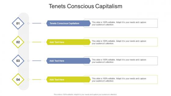 Tenets Conscious Capitalism In Powerpoint And Google Slides Cpb
