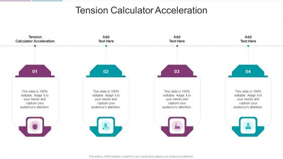 Tension Calculator Acceleration In Powerpoint And Google Slides Cpb