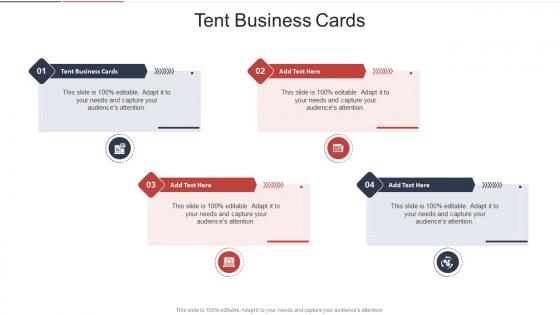 Tent Business Cards In Powerpoint And Google Slides Cpb