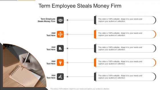 Term Employee Steals Money Firm In Powerpoint And Google Slides Cpb