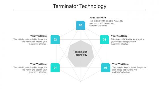 Terminator technology ppt powerpoint presentation gallery graphics pictures cpb