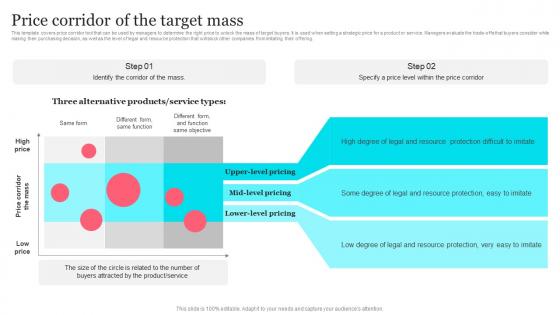 Tesla Blue Ocean Strategy Price Corridor Of The Target MaSS Strategy SS