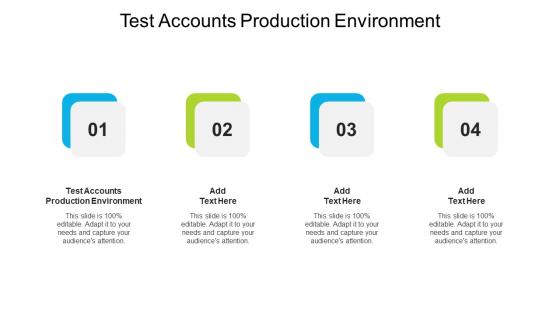 Test Accounts Production Environment Ppt Powerpoint Presentation Show Cpb